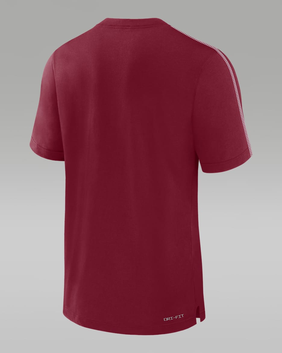 Oklahoma Sooners Sideline Player Men s Nike Dri FIT College T Shirt. Nike